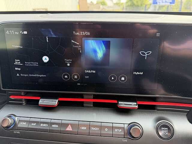 Hyundai KONA 1.6 GDi Hybrid N Line 5dr DCT White