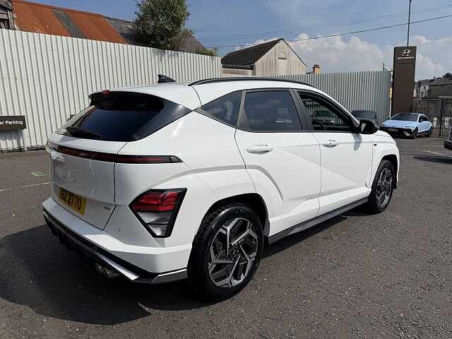 Hyundai KONA 1.6 GDi Hybrid N Line 5dr DCT White
