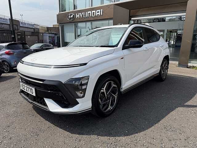 Hyundai KONA 1.6 GDi Hybrid N Line 5dr DCT White