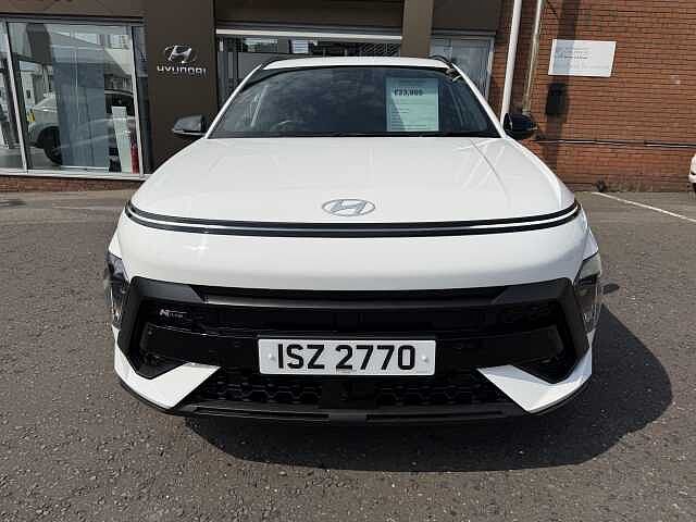 Hyundai KONA 1.6 GDi Hybrid N Line 5dr DCT White