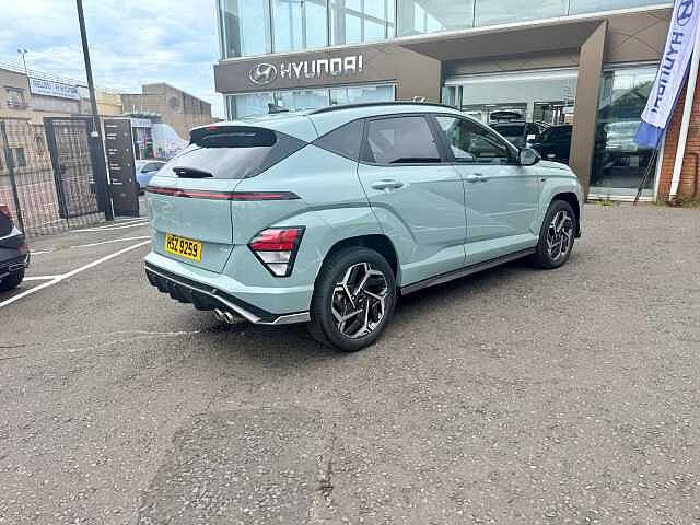Hyundai KONA 1.6 GDi Hybrid N Line 5dr DCT Green