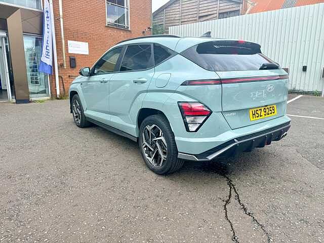 Hyundai KONA 1.6 GDi Hybrid N Line 5dr DCT Green
