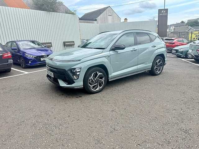 Hyundai KONA 1.6 GDi Hybrid N Line 5dr DCT Green