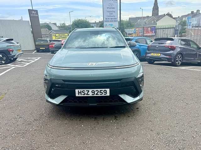 Hyundai KONA 1.6 GDi Hybrid N Line 5dr DCT Green