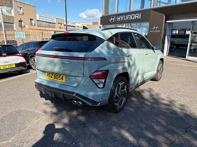 Hyundai KONA 1.6 GDi Hybrid N Line 5dr DCT Green