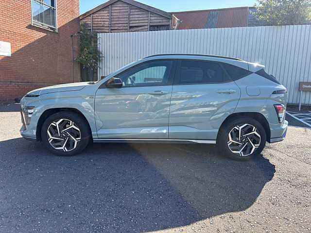 Hyundai KONA 1.6 GDi Hybrid N Line 5dr DCT Green