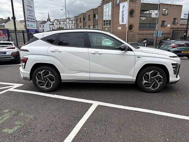 Hyundai KONA 1.6 GDi Hybrid N Line 5dr DCT White