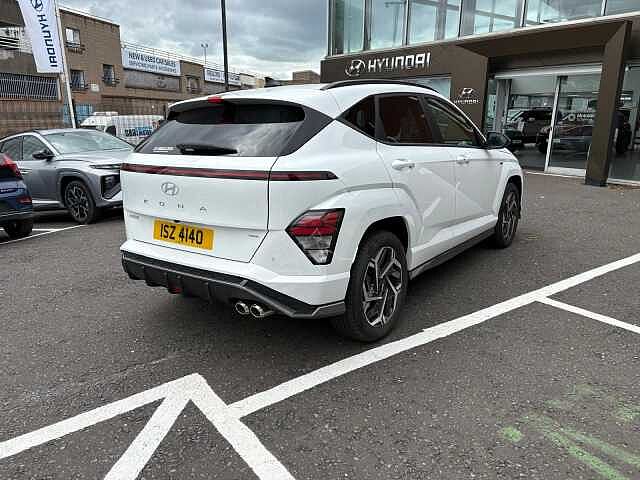 Hyundai KONA 1.6 GDi Hybrid N Line 5dr DCT White