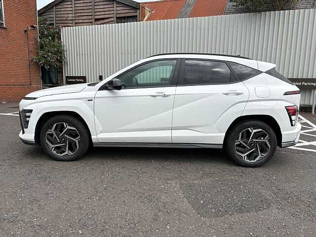 Hyundai KONA 1.6 GDi Hybrid N Line 5dr DCT White