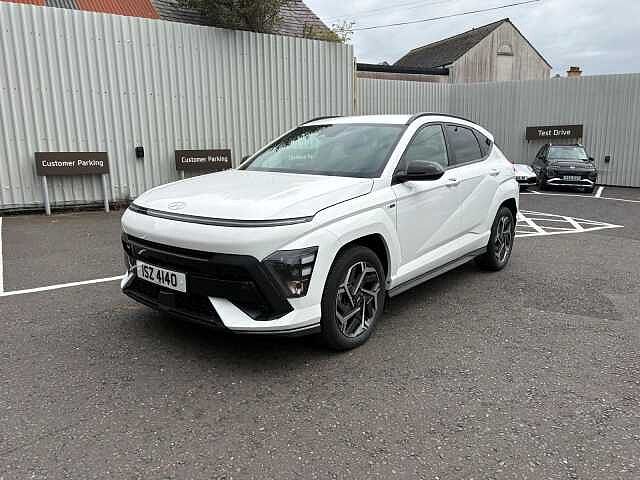 Hyundai KONA 1.6 GDi Hybrid N Line 5dr DCT White
