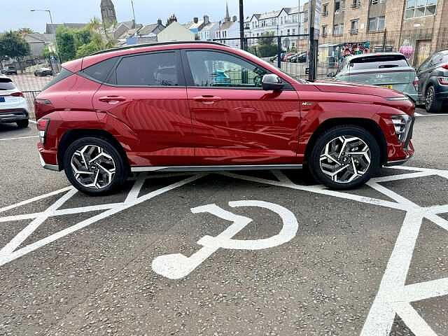 Hyundai KONA 1.6 Hybrid 129 N Line 5dr DCT Red