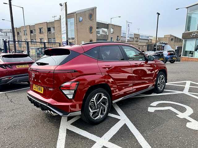 Hyundai KONA 1.6 Hybrid 129 N Line 5dr DCT Red