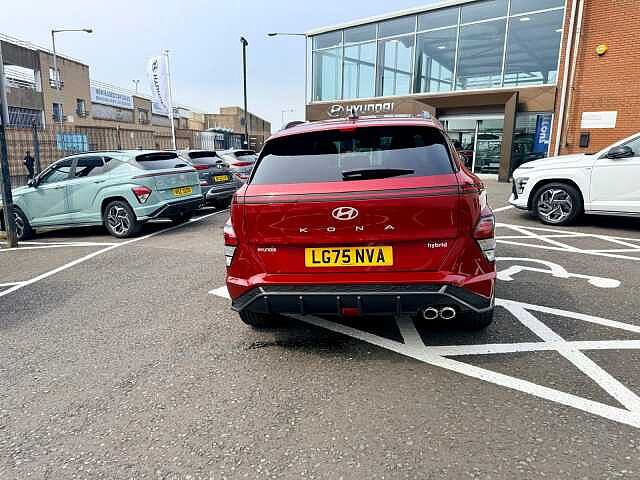 Hyundai KONA 1.6 Hybrid 129 N Line 5dr DCT Red