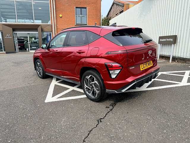 Hyundai KONA 1.6 Hybrid 129 N Line 5dr DCT Red