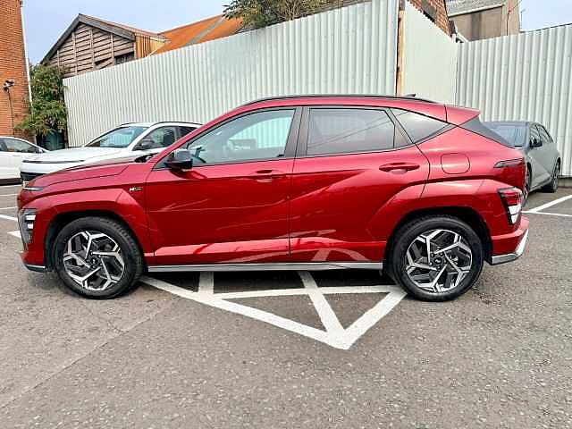 Hyundai KONA 1.6 Hybrid 129 N Line 5dr DCT Red