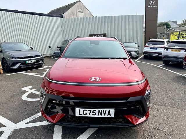 Hyundai KONA 1.6 Hybrid 129 N Line 5dr DCT Red